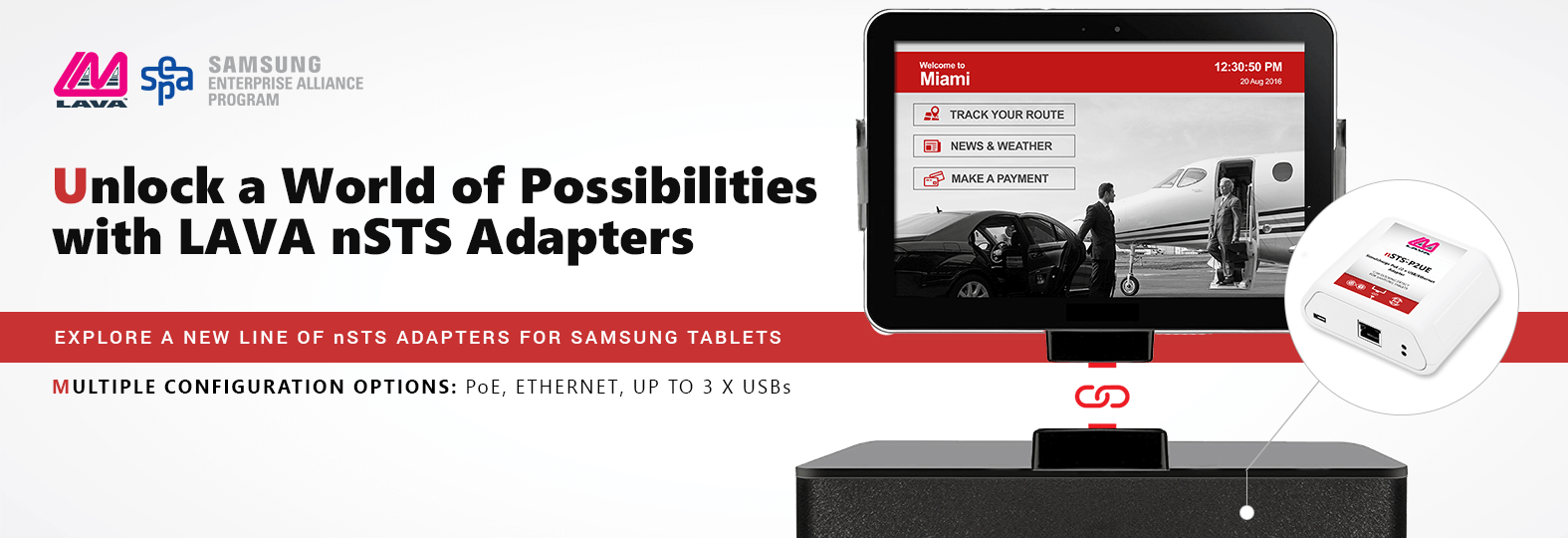Samsung Tablet Adapters with Docking Detect