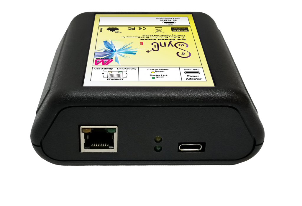 Samsung USB-C Adapter with Simultaneous wired network and charging
