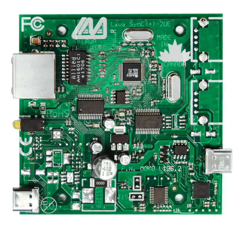 LAVASync Ethernet Adapter Circuit Board Image