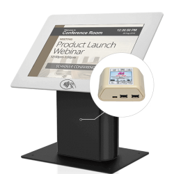 tablet kiosk with LAVA adapter
